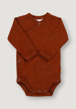 Body kimono lână merinos - Basic Russet 60