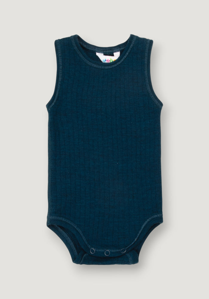 Body lână merinos - Basic Dark Turquoise 70