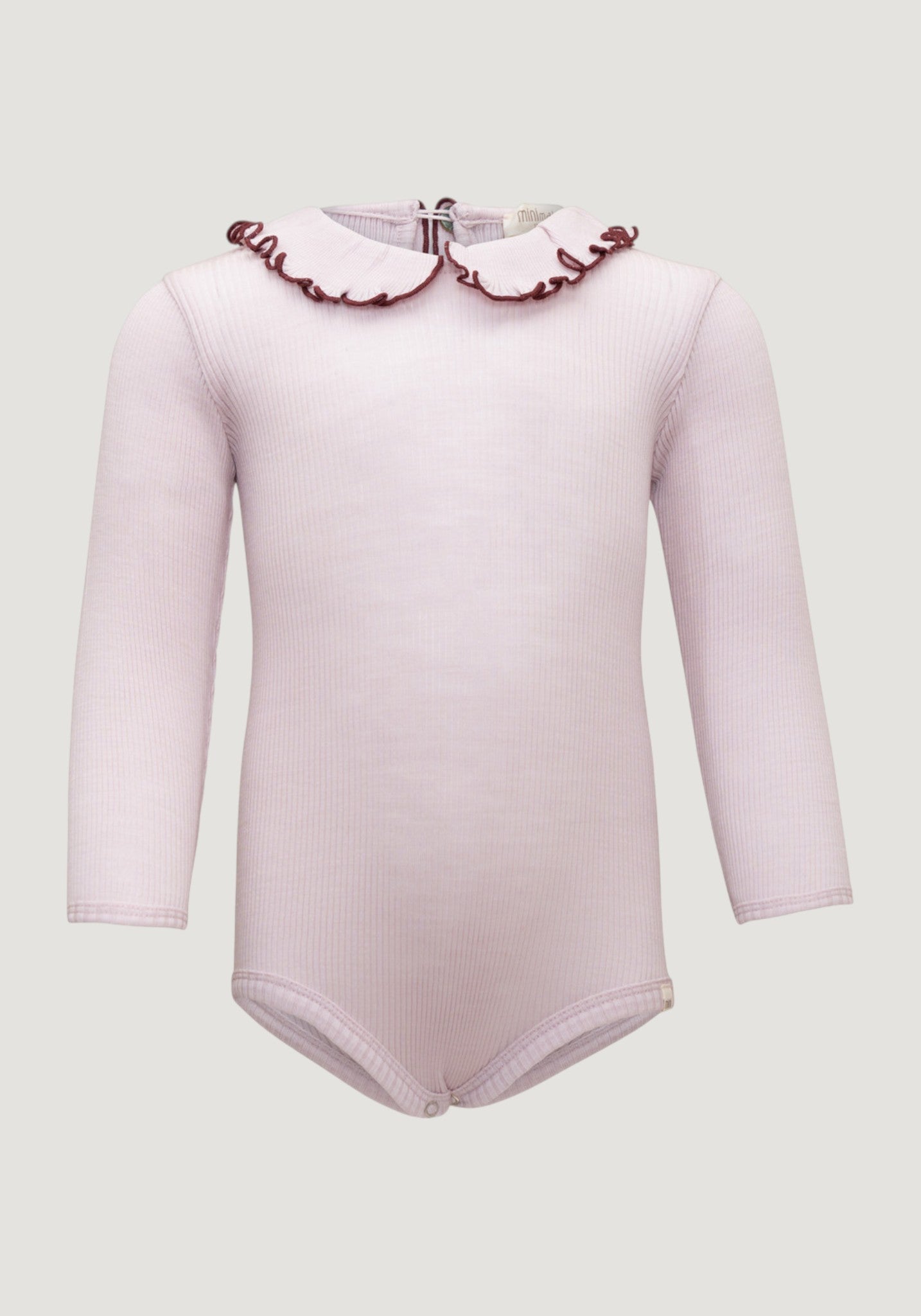 Body seamless din lână merinos - Athena Peony