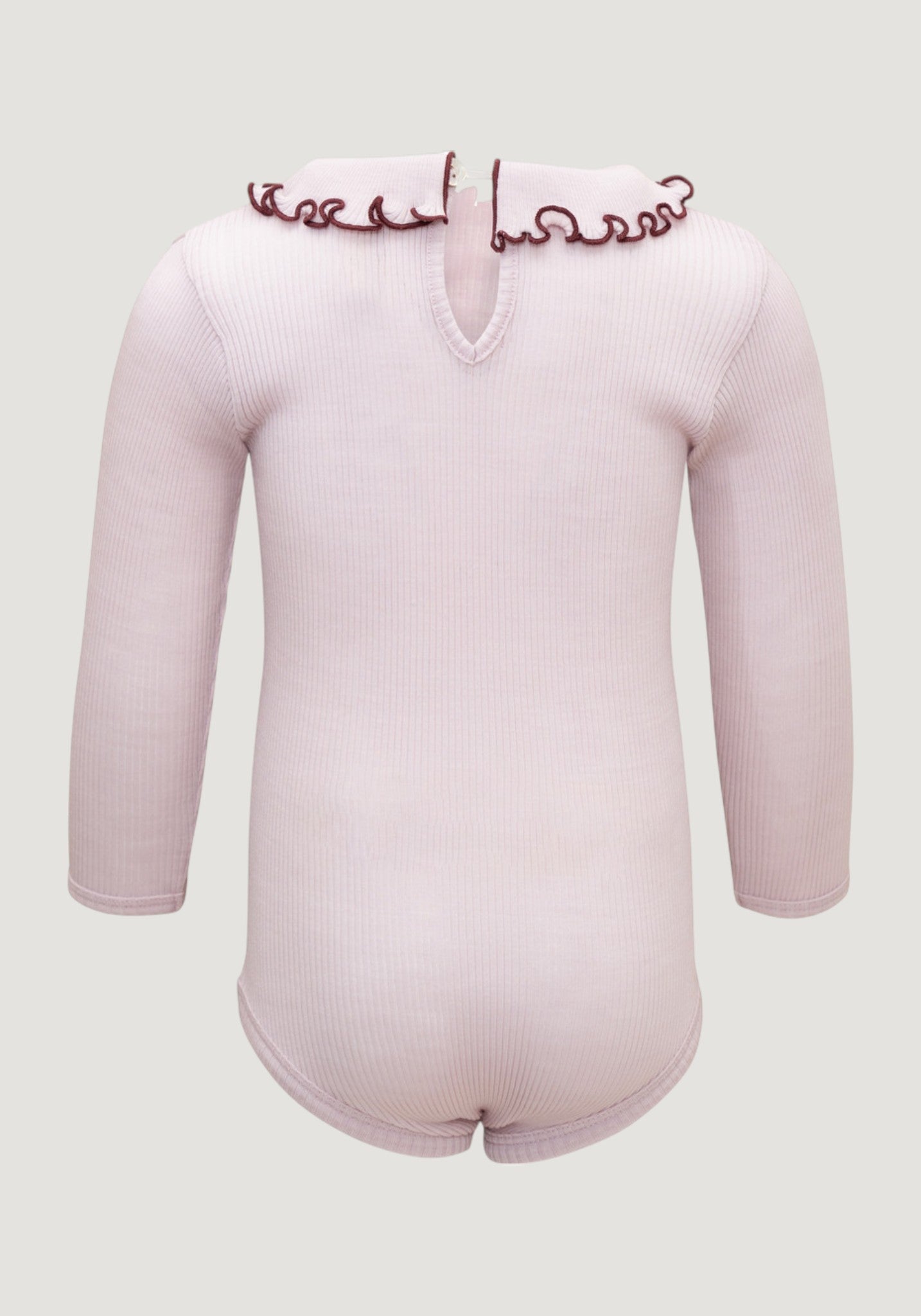 Body seamless din lână merinos - Athena Peony