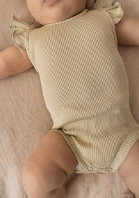 Body seamless mătase - Bippi Pear Sorbet Minimalisma HipHip.ro