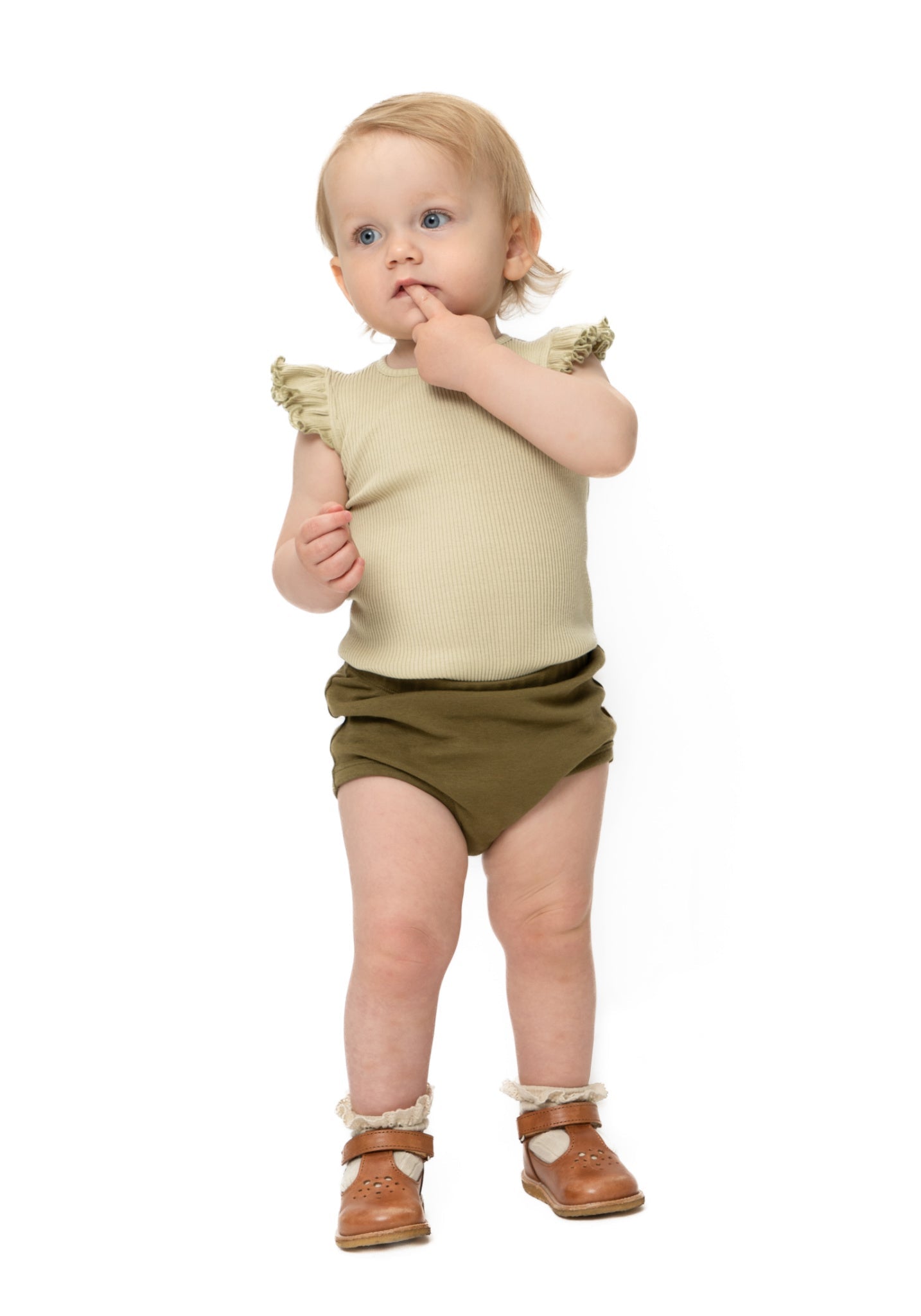 Body seamless mătase - Bippi Pear Sorbet Minimalisma HipHip.ro