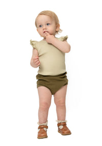 Body seamless mătase - Bippi Pear Sorbet Minimalisma HipHip.ro