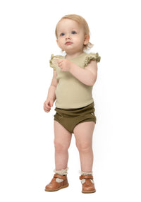 Body seamless mătase - Bippi Pear Sorbet Minimalisma HipHip.ro