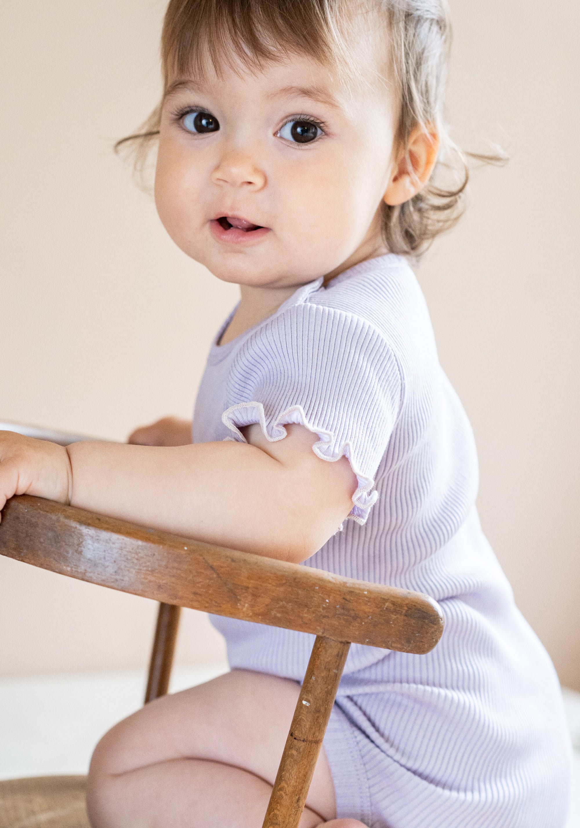 Body seamless din mătase - Buddy Mauve