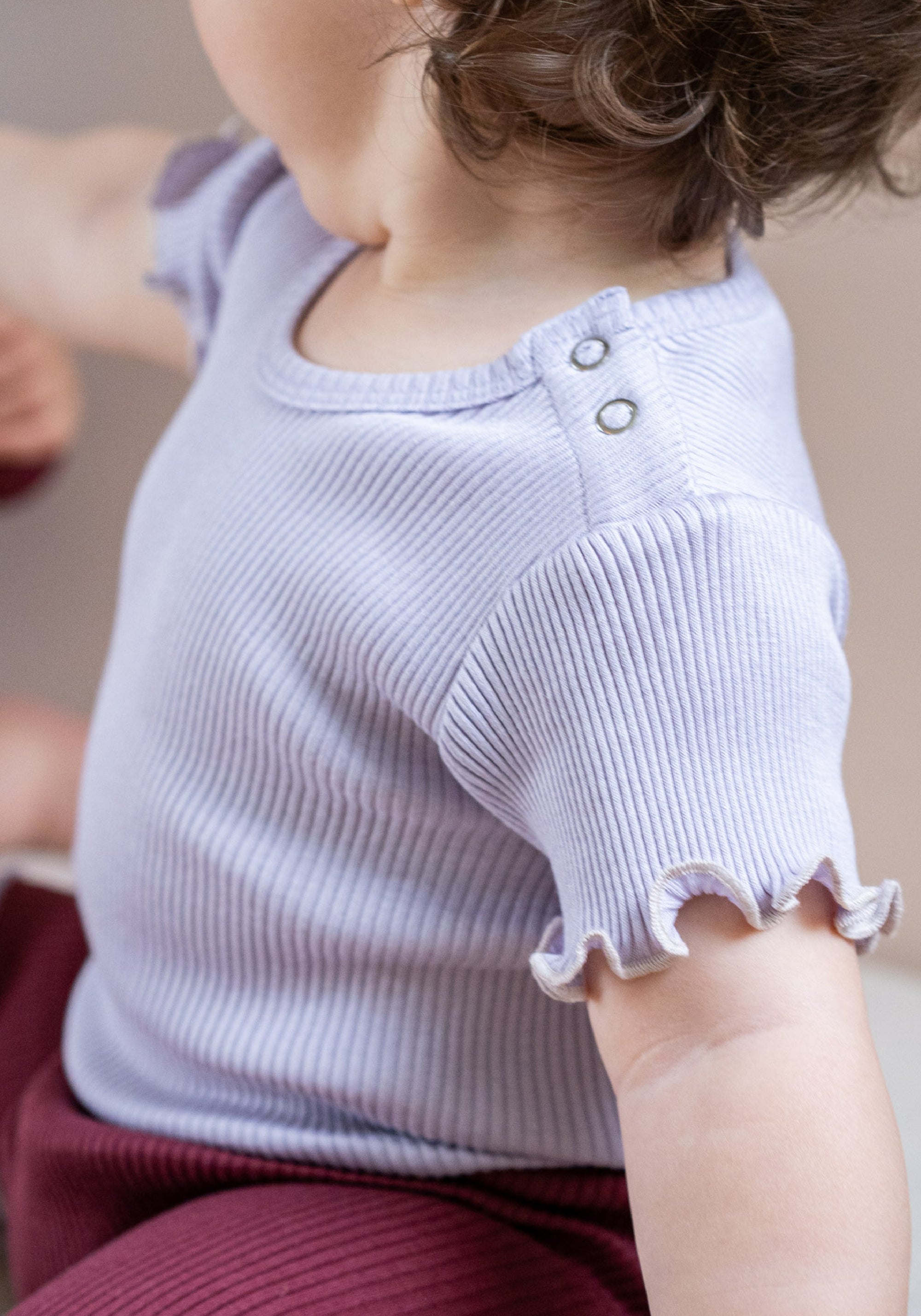 Body seamless din mătase - Buddy Mauve