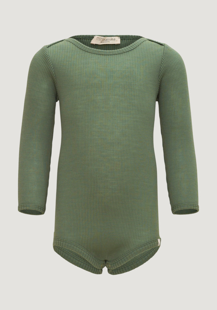 Body seamless lână merinos - Alaska Greenery