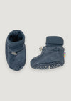 Botoșei dublați din lână merinos și bambus - Propeller Dark Denim