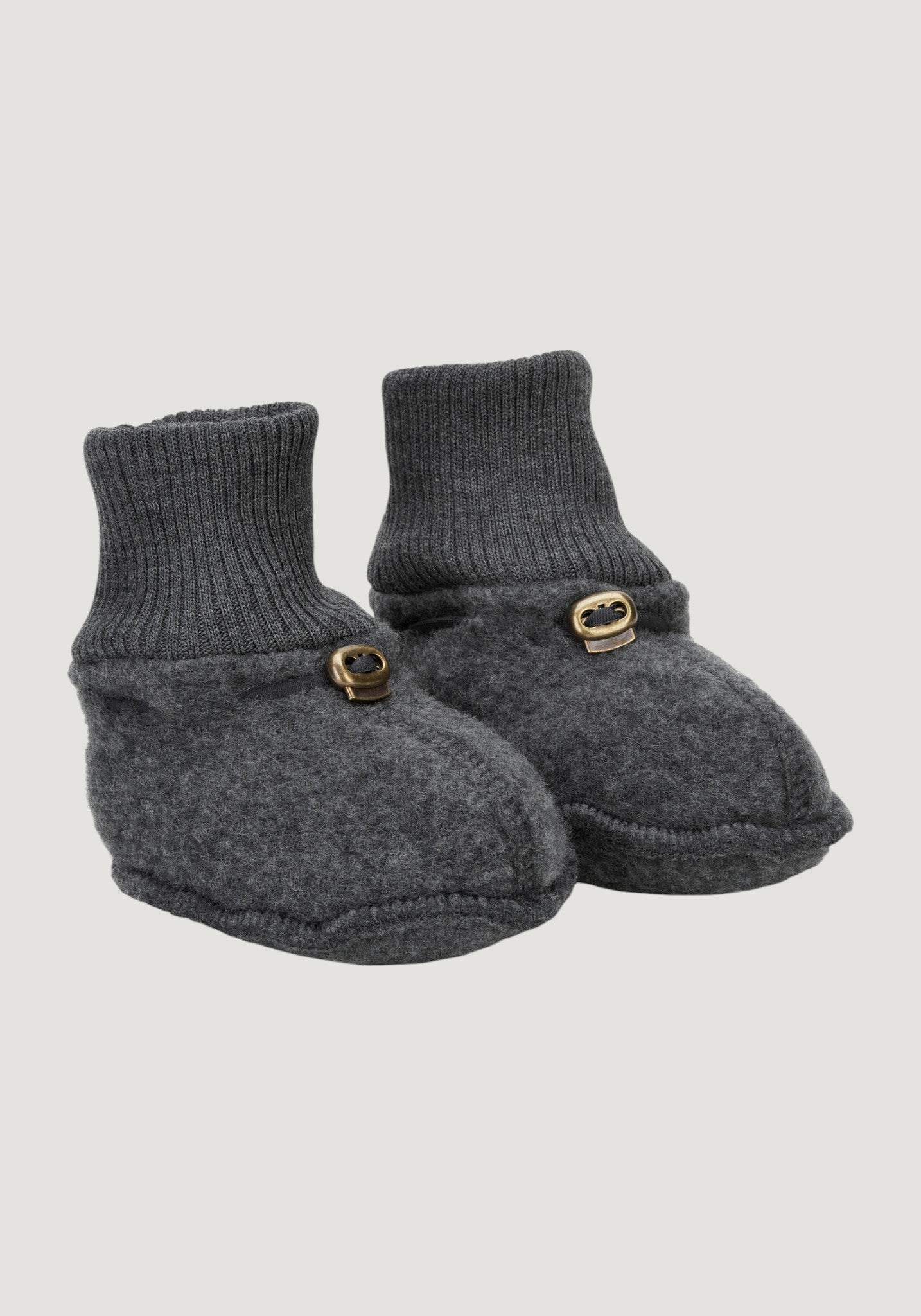 Botoșei fleece din lână merinos - Anthracite Melange