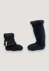 Botoșei înalți din lână merinos - Foggy Black/Black