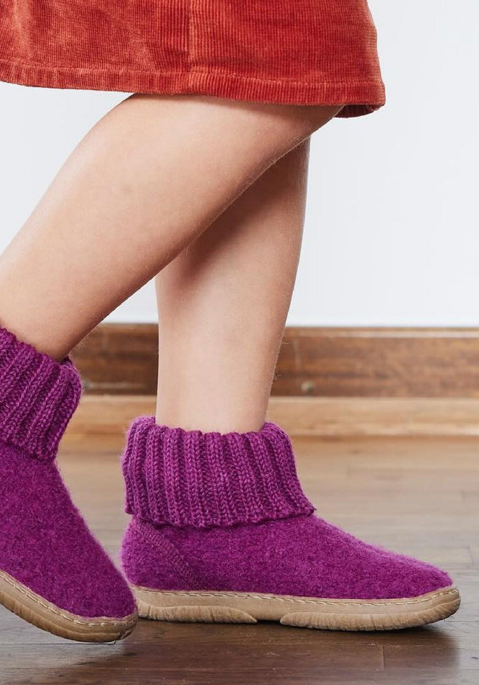 Botoși lână - Toni Mulberry Haflinger HipHip.ro