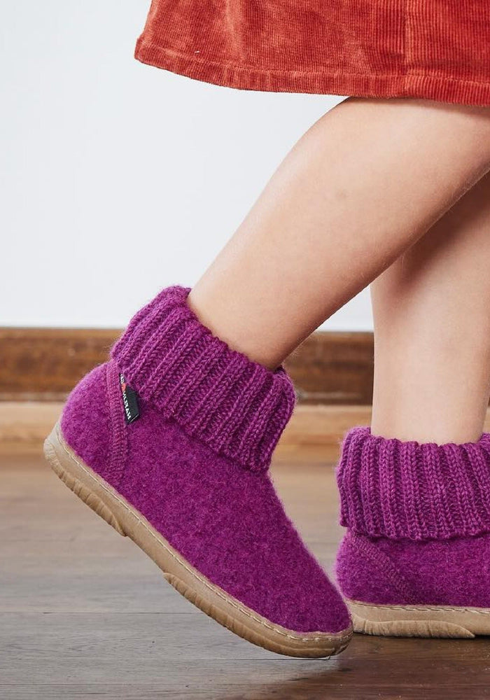 Botoși lână - Toni Mulberry Haflinger HipHip.ro