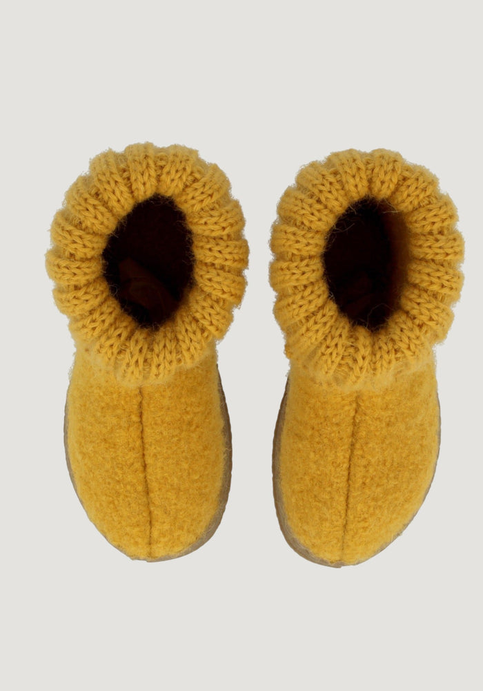 Botoși lână - Toni Yellow Haflinger HipHip.ro