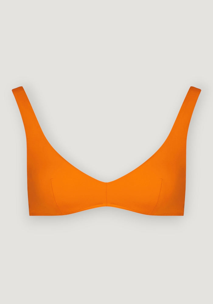 Bustieră baie femei protecție UV - Deluca Tangerine Canopea HipHip.ro