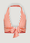 Bustieră baie protecție UV din bumbac - Daphne Orange Stripe