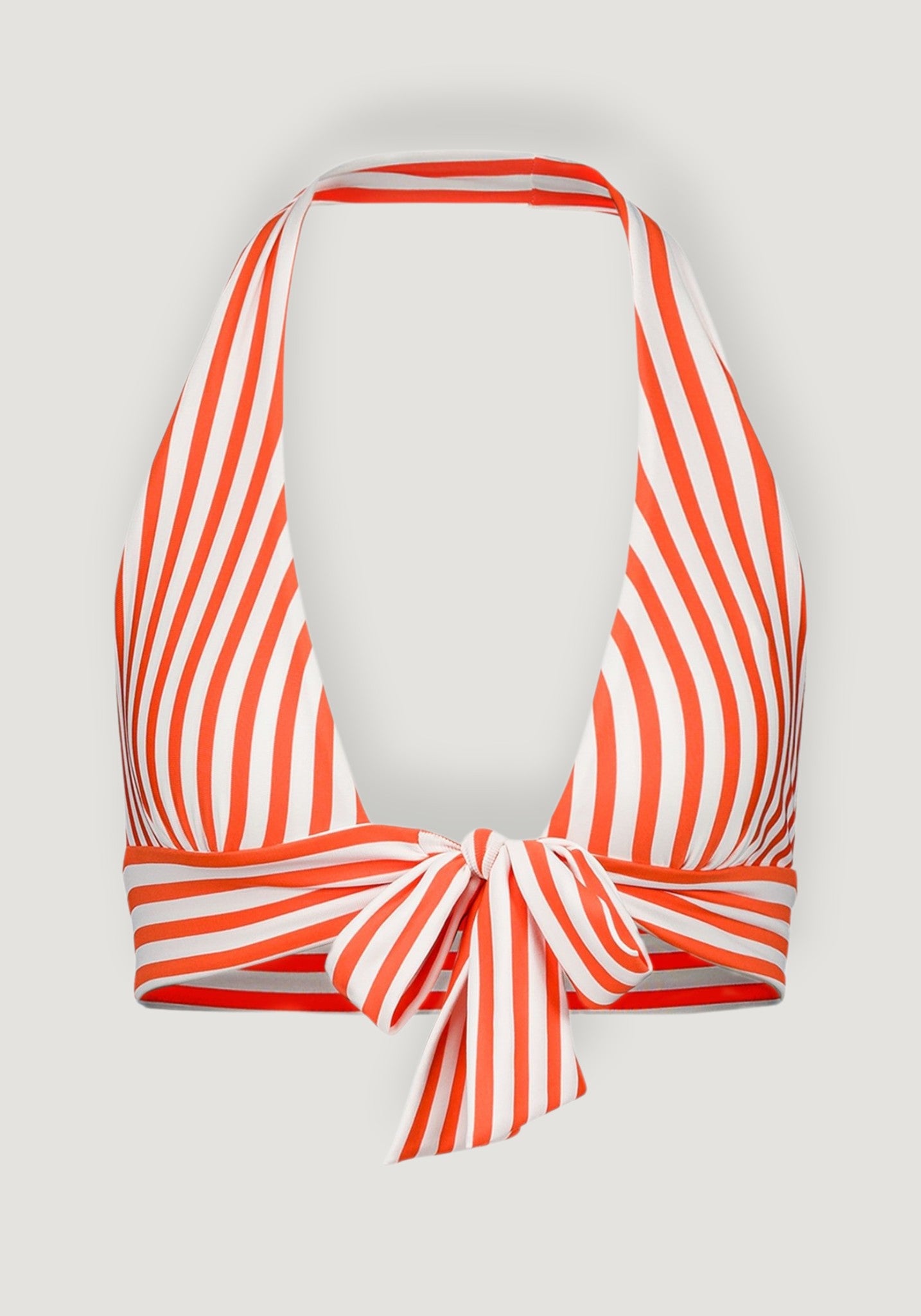 Bustieră baie protecție UV din bumbac - Daphne Orange Stripe