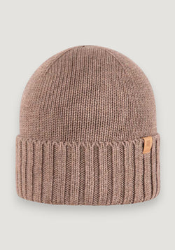 Căciulă din lână merinos și bumbac - Cashmere onesize adulti