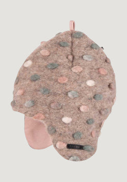 Căciulă din lână fiartă - Inka Cashmere Dots