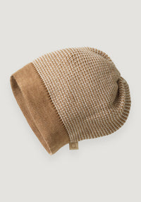 Căciulă lână merinos - Caramel/Natural Disana HipHip.ro