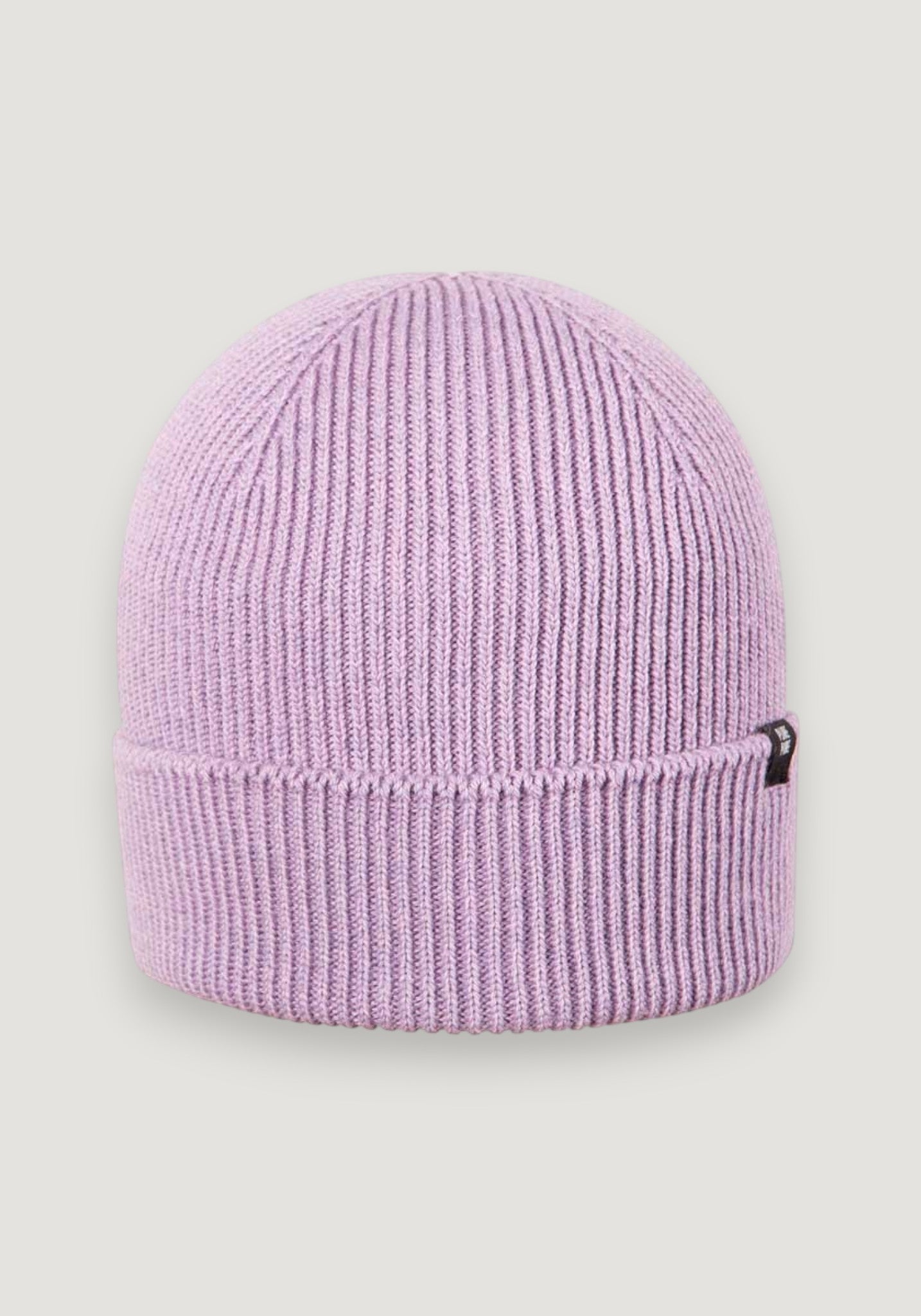Căciulă din lână merinos, mătase și bumbac - Lilac 51/53 cm