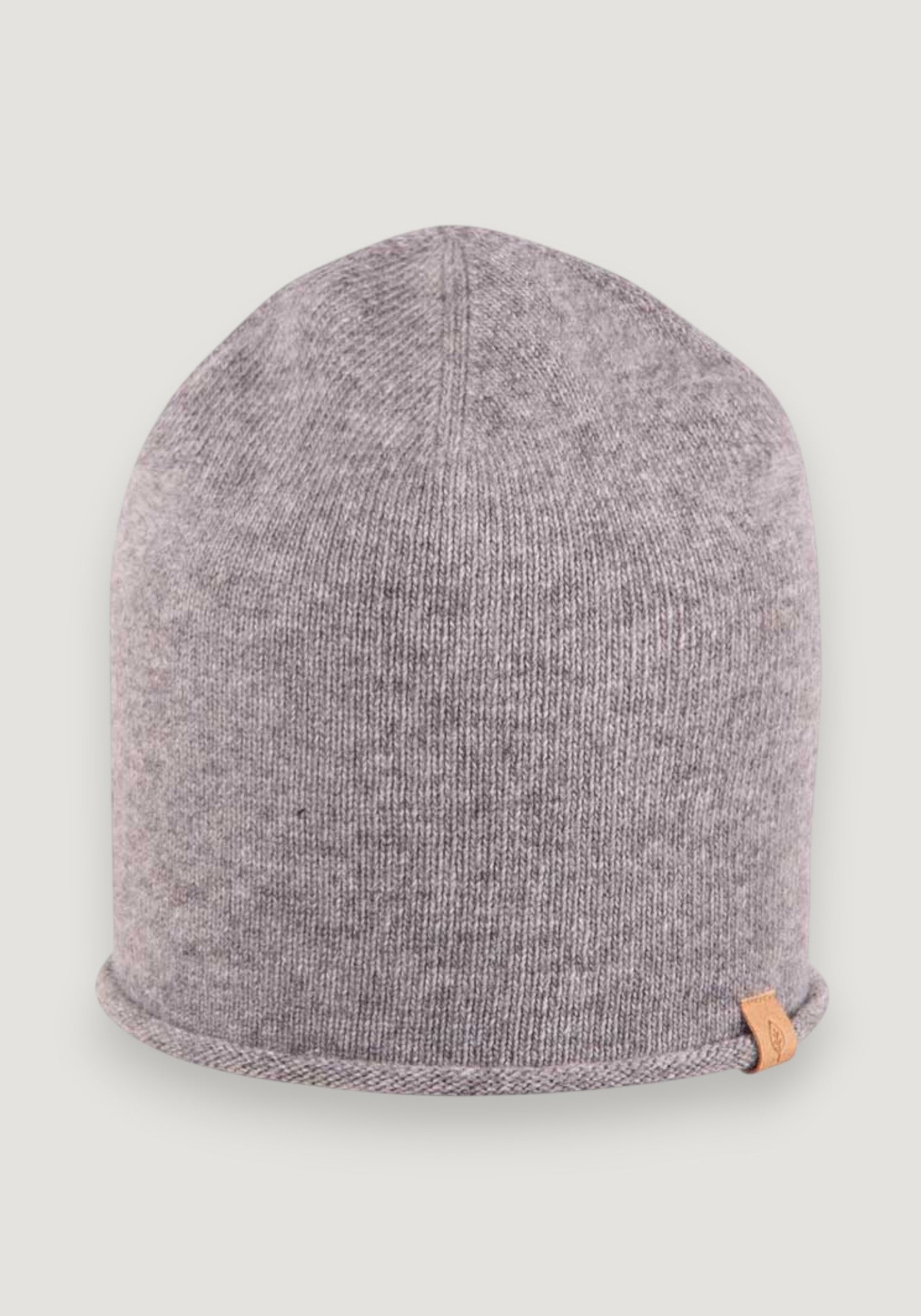 Căciulă din lână merinos și cașmir - Grey Melange onesize adulti