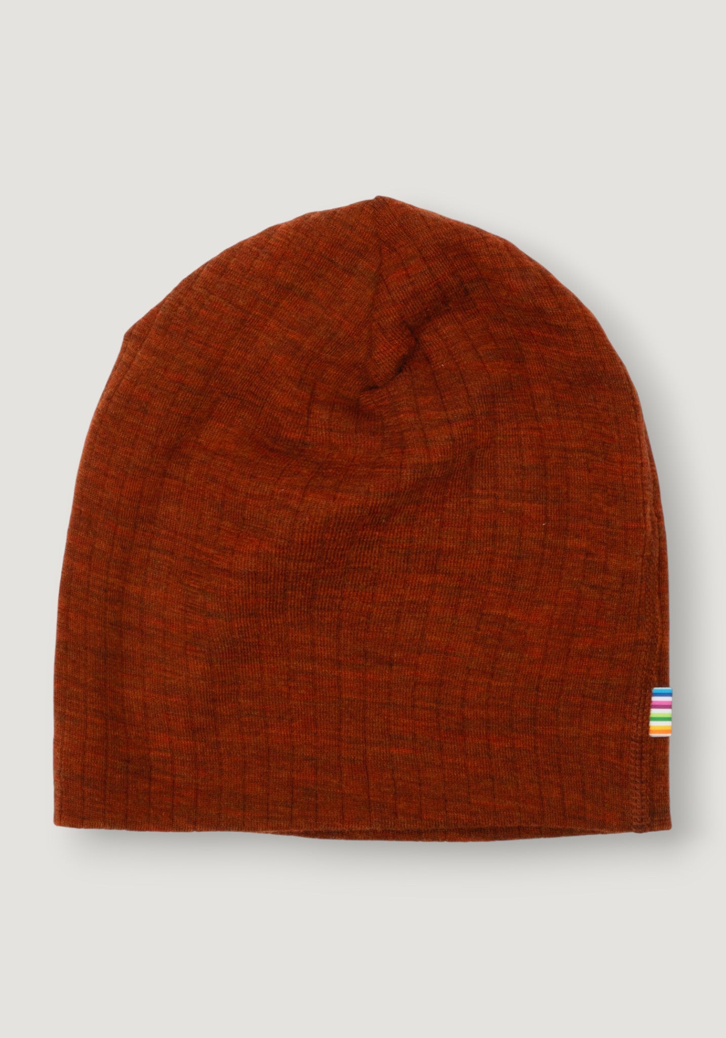 Căciulă dublată din lână merinos - Basic Russet 50 cm