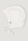 Căciulă dublată din lână merinos - Basic White