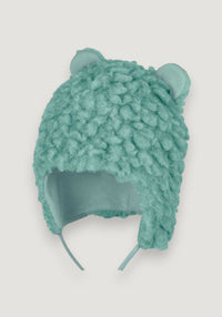 Căciulă fleece din lână - Teddy Jade 39 cm