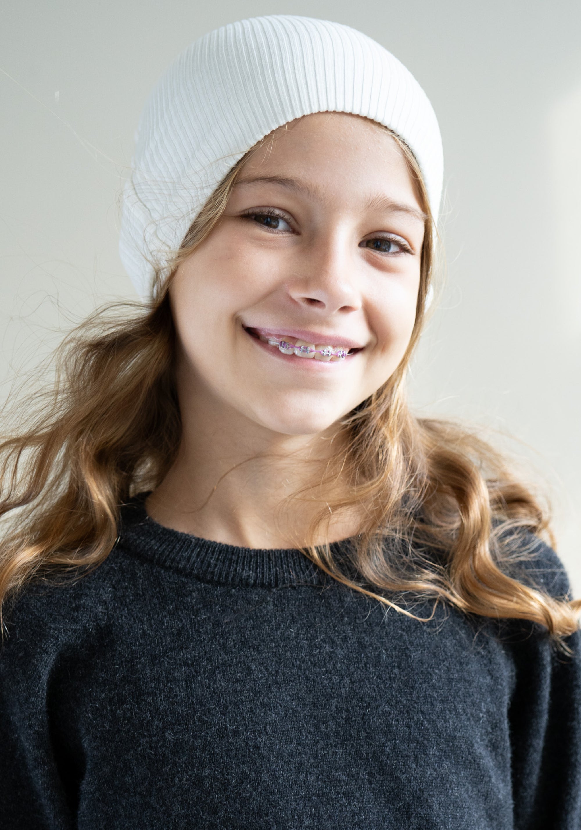 Căciulă seamless dublată din mătase - Bambi Cream