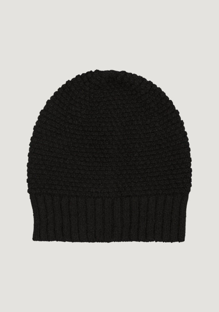 Căciulă unisex baby alpaca - Iseult Black
