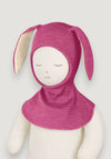 Cagulă din lână merinos - Bunny Nebula Pink