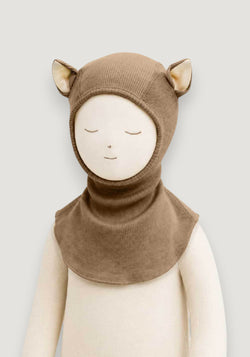 Cagulă din lână merinos - Fox Callisto Moon