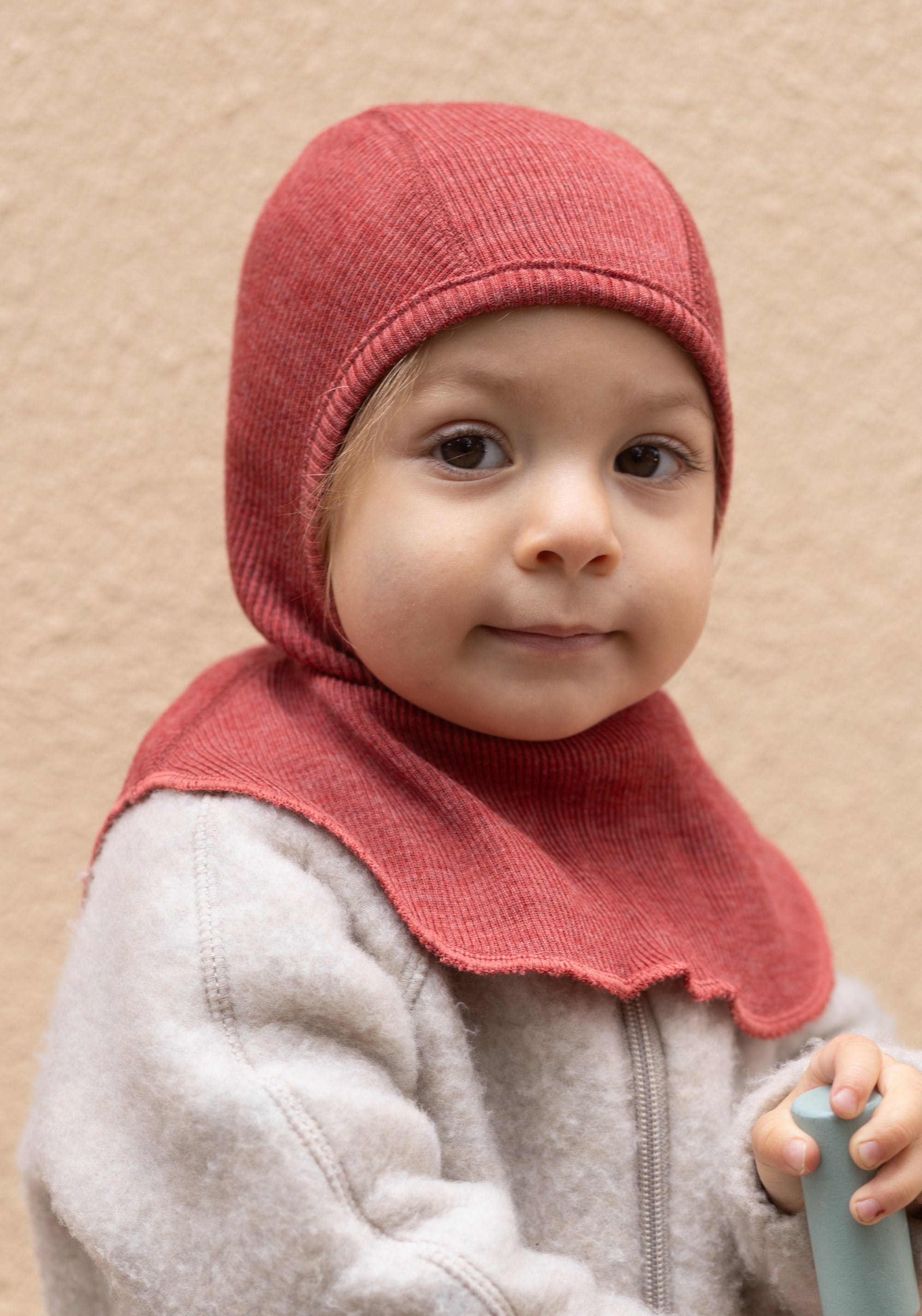 Cagulă din lână merinos - Red Canyon