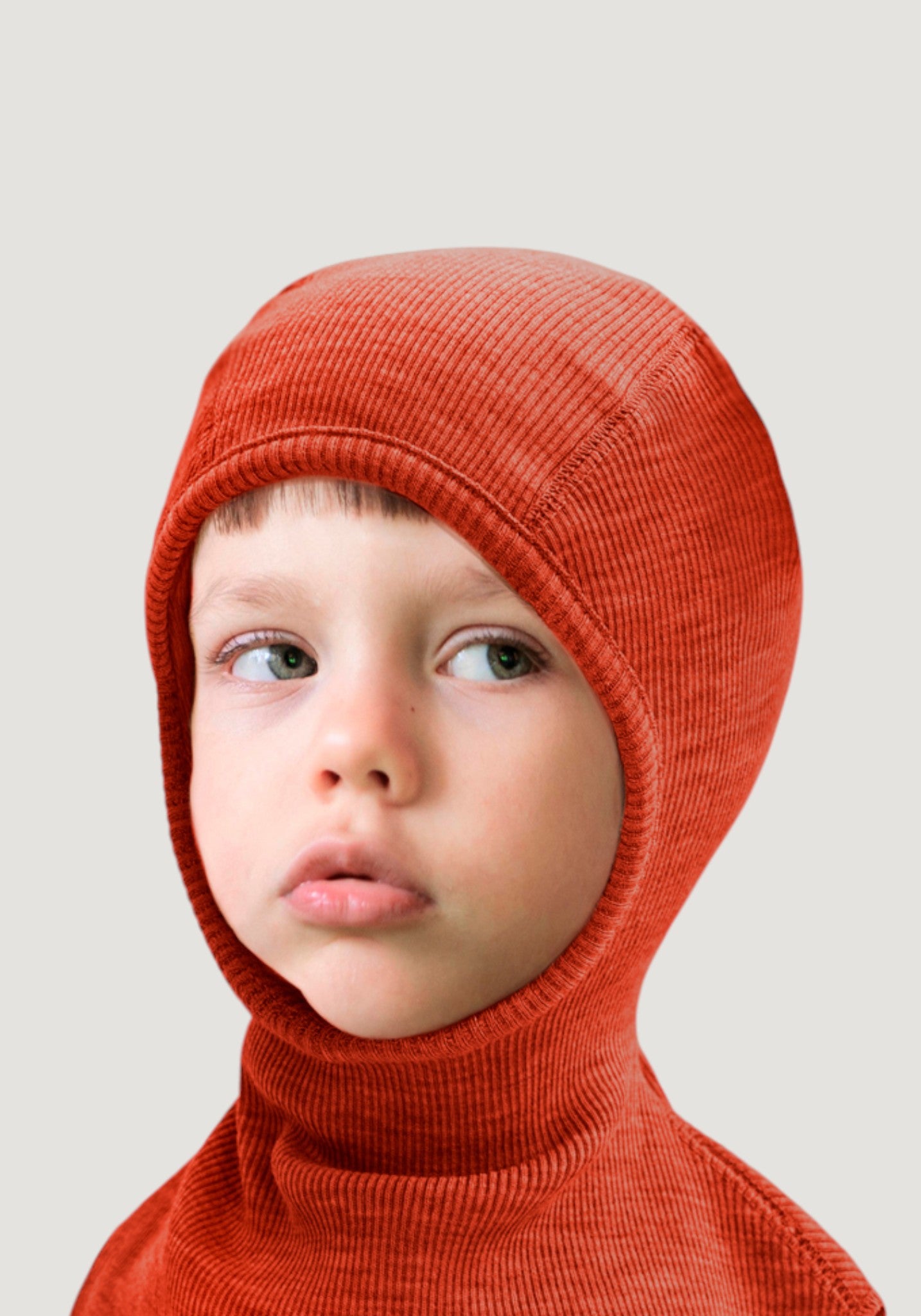 Cagulă din lână merinos - Rich Amber