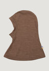 Cagulă lână merinos - Single Wool Melange Warm Brown