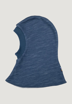Cagulă dublată din lână merinos și bambus - Propeller Dark Denim
