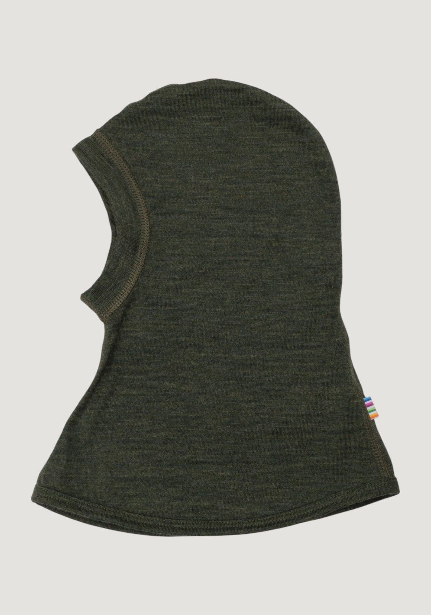 Cagulă lână merinos - Single Wool Melange Moss Green