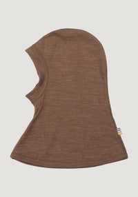 Cagulă lână merinos - Single Wool Melange Warm Brown