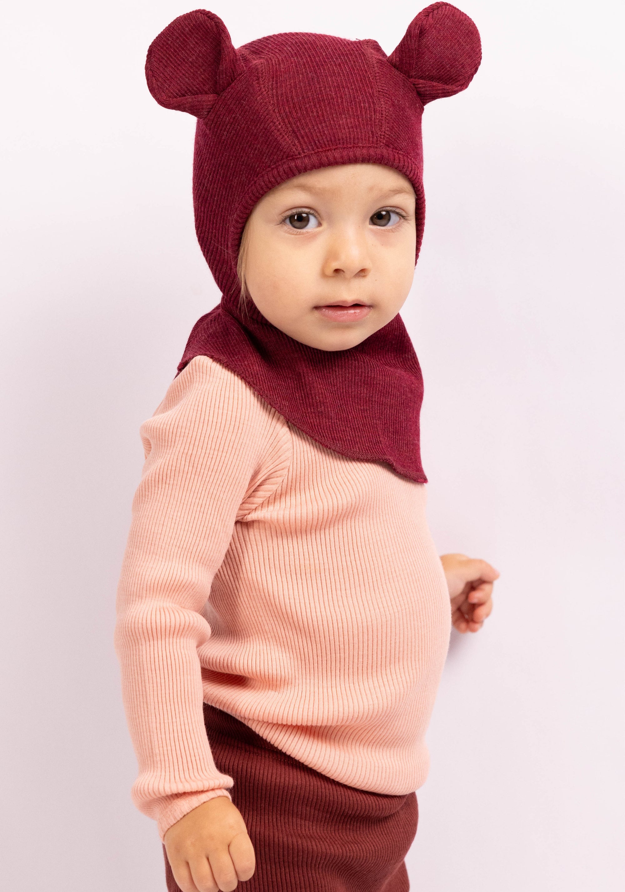 Body seamless lână merinos - Alaska Cloudberry