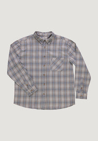 Cămașă bărbați din flanel de bumbac - Camisa Carreaux