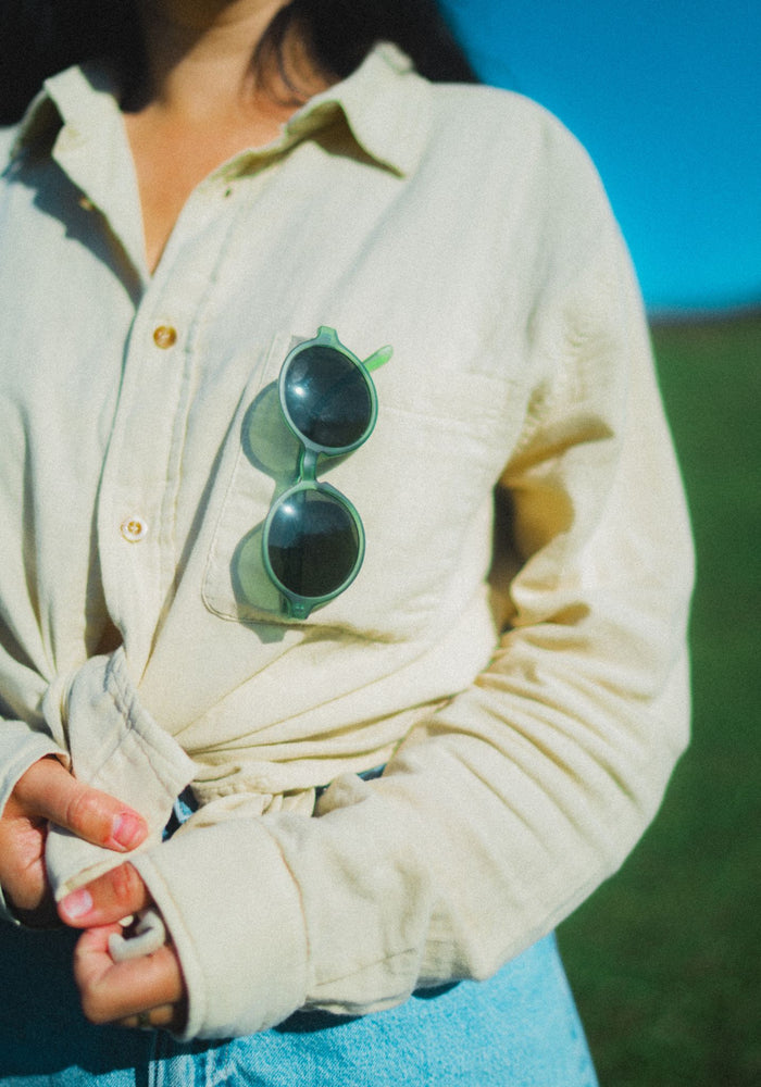 Ochelari de soare adulți - Woam Bottle Green