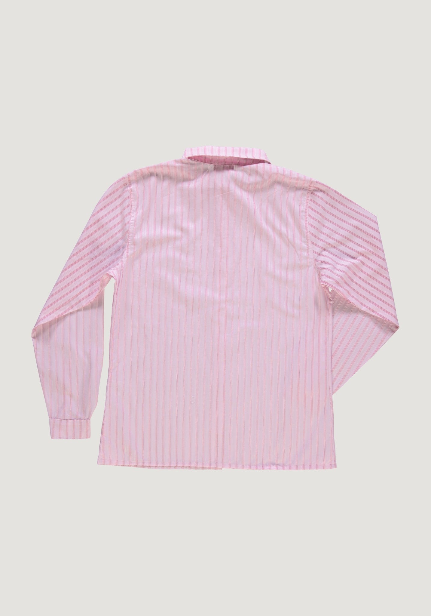 Cămașă femei din poplin de bumbac - Capucine Rayures Roses