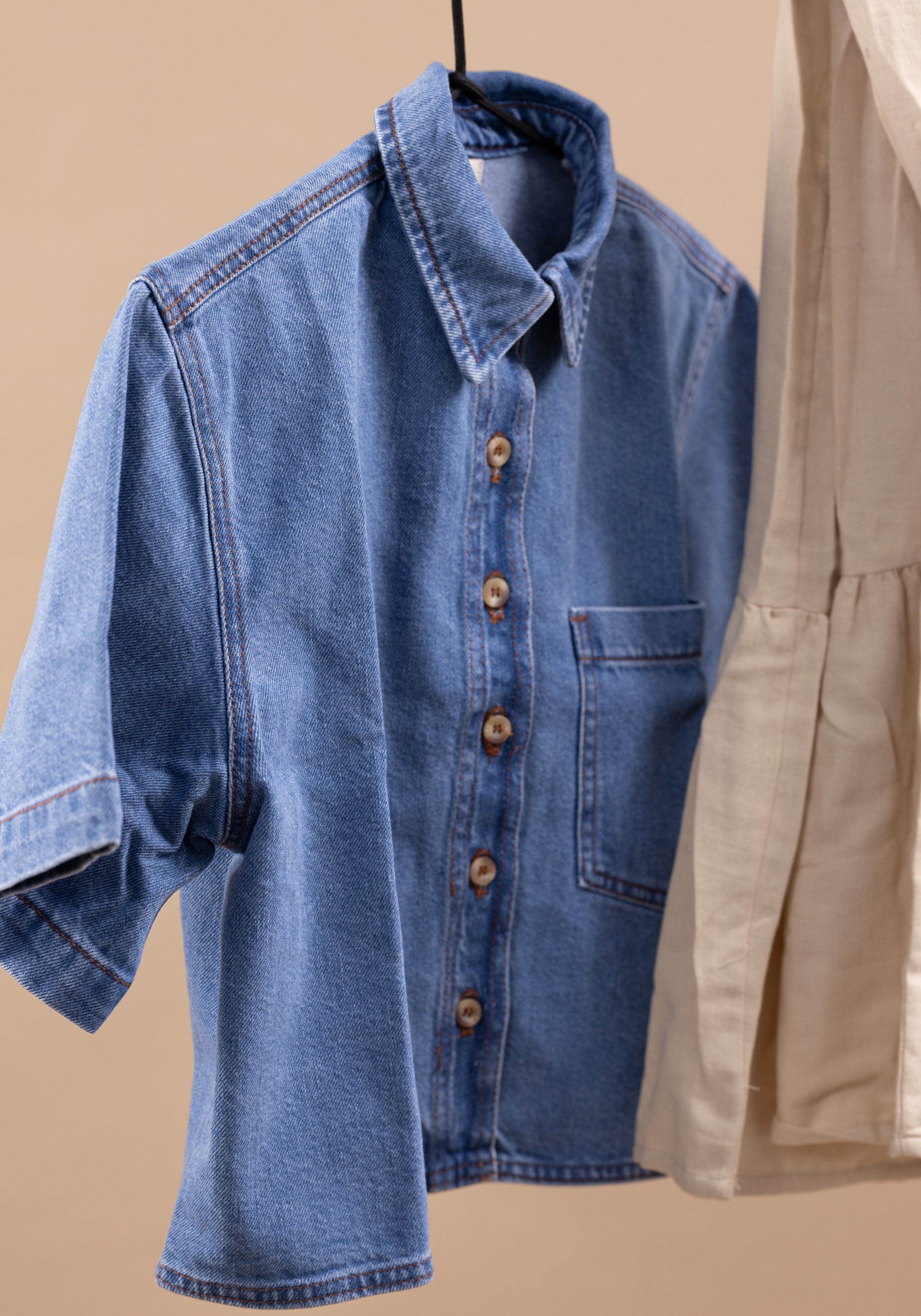 Cămașă din denim - Carvi Blue