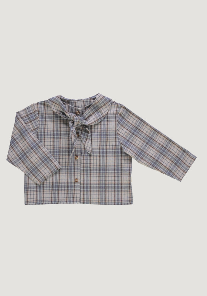 Cămașă din flanel de bumbac - Alysse Carreaux