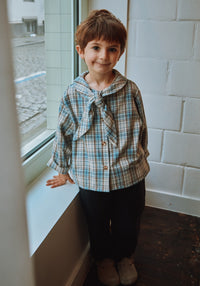 Cămașă din flanel de bumbac - Alysse Carreaux