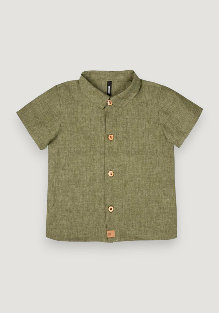 Cămașă din in - Forest