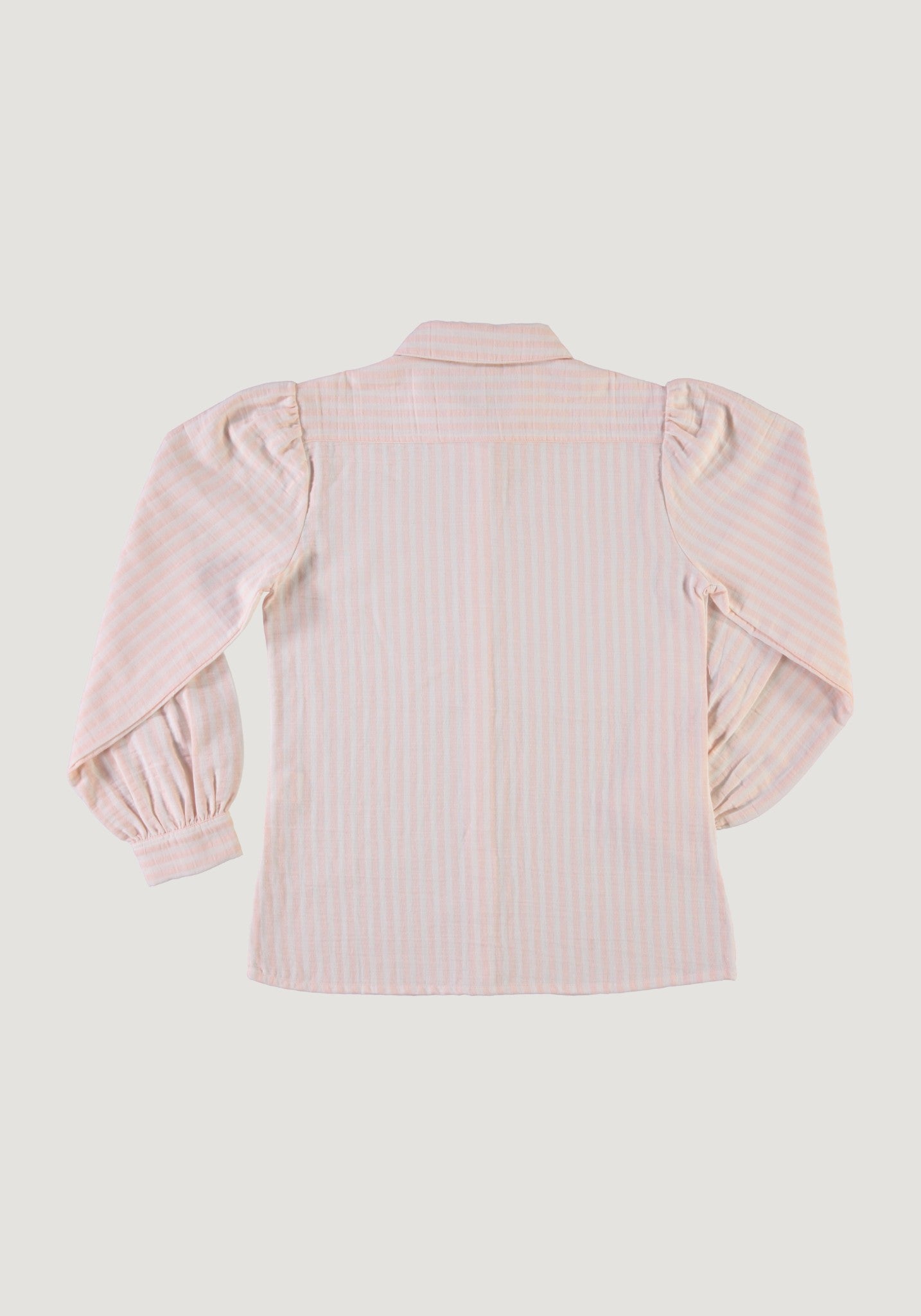 Cămașă femei din muselină dublă de bumbac - Aulne Rayures Bellini