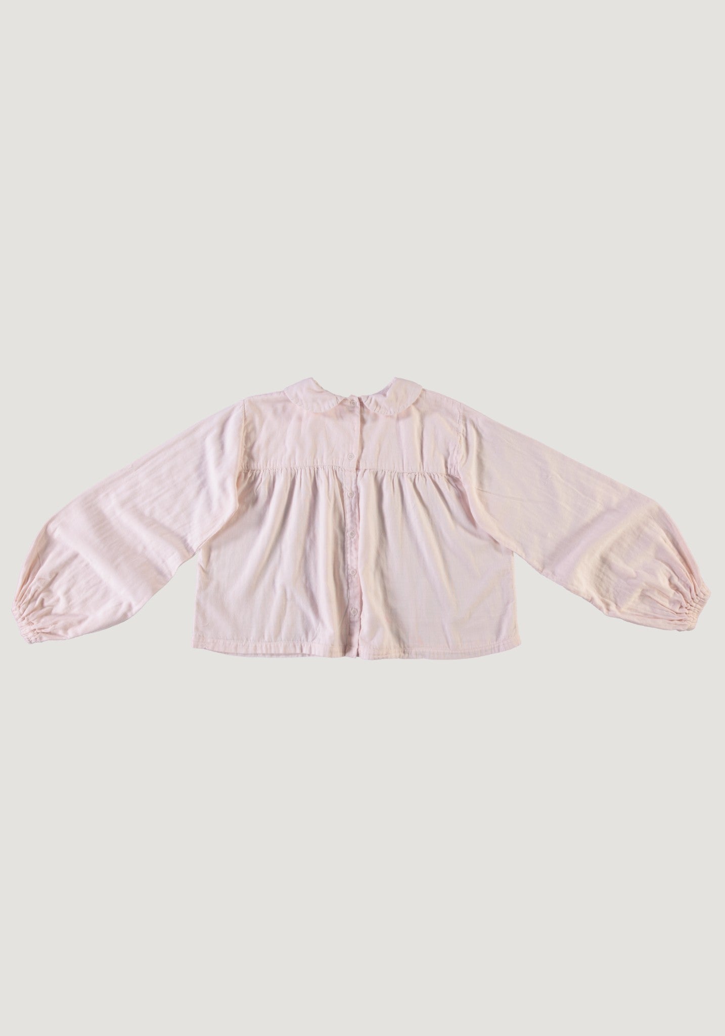 Cămașă femei din muselină dublă de bumbac - Claudine Soft Pink