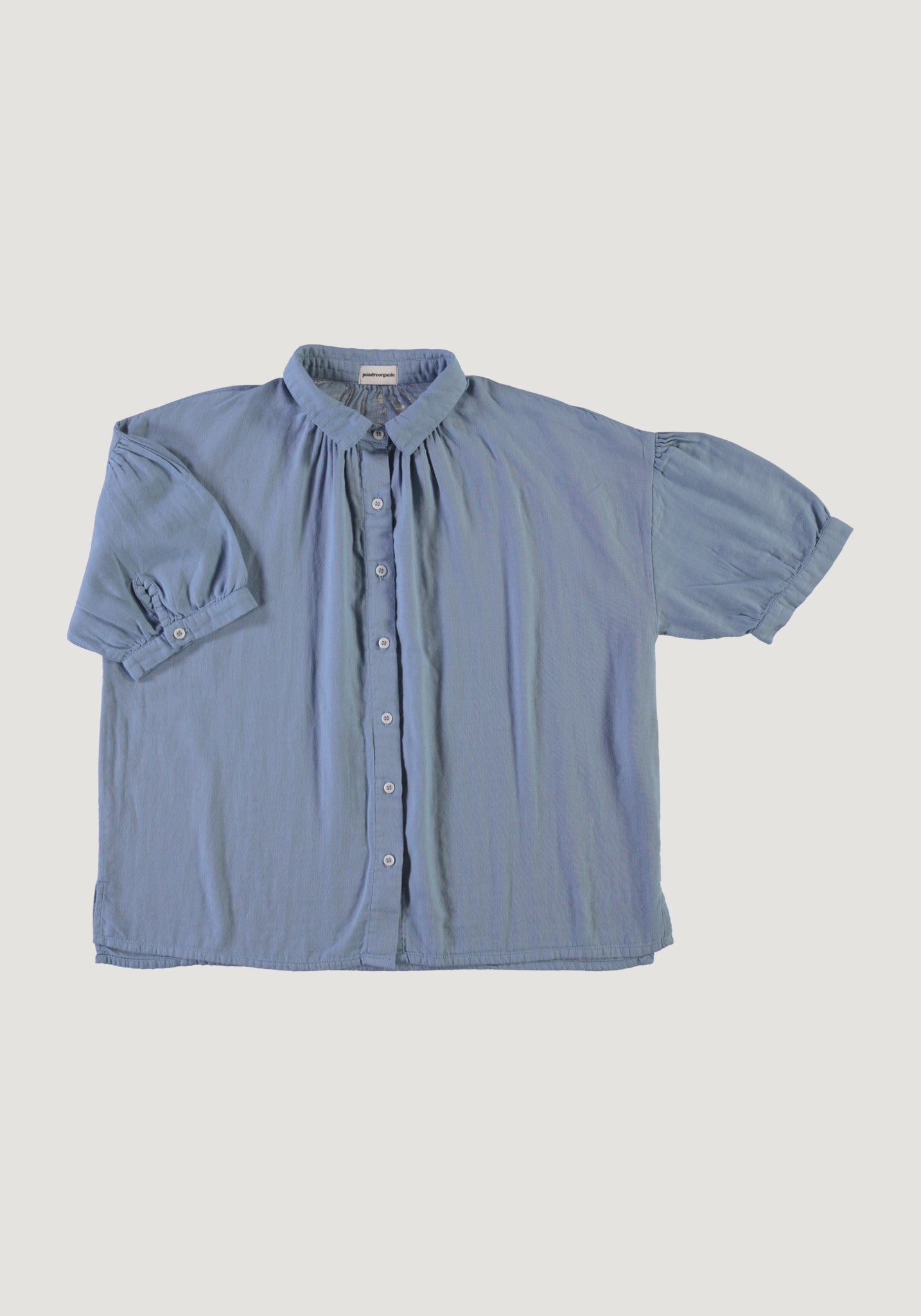 Cămașă femei din muselină dublă de bumbac - Neotine Faded Denim