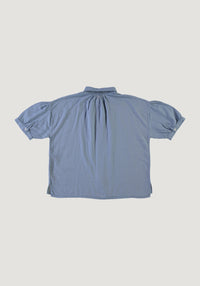 Cămașă femei din muselină dublă de bumbac - Neotine Faded Denim